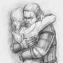 Ciri and Geralt