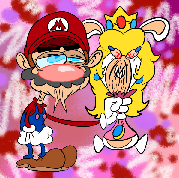 Rabbid peach porn