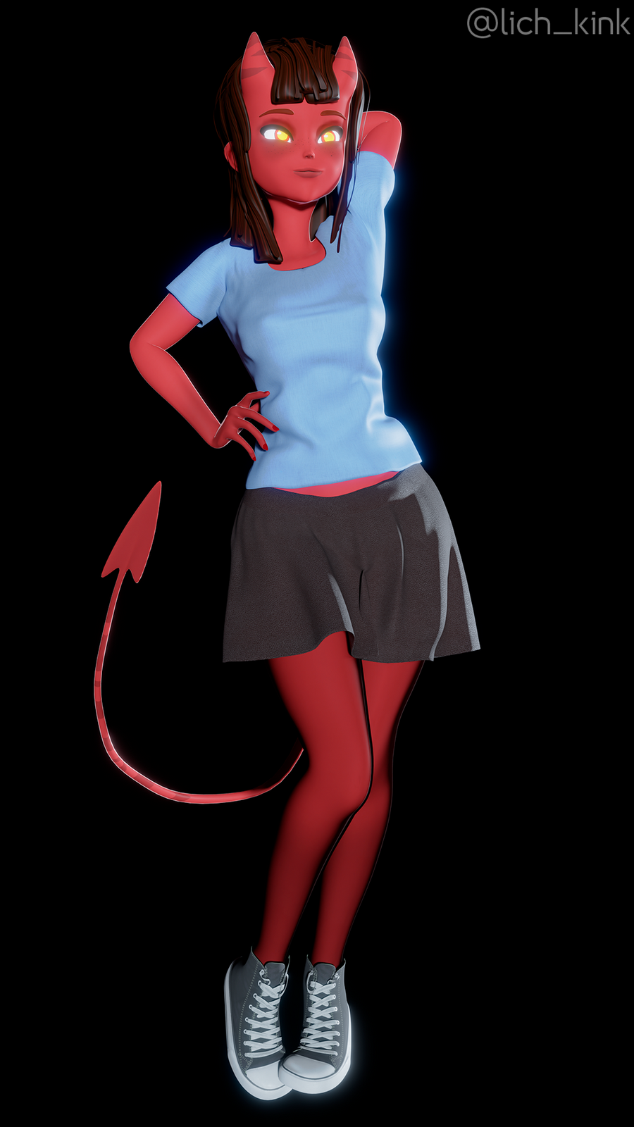 Meru the succubus #4 by LichKink on DeviantArt