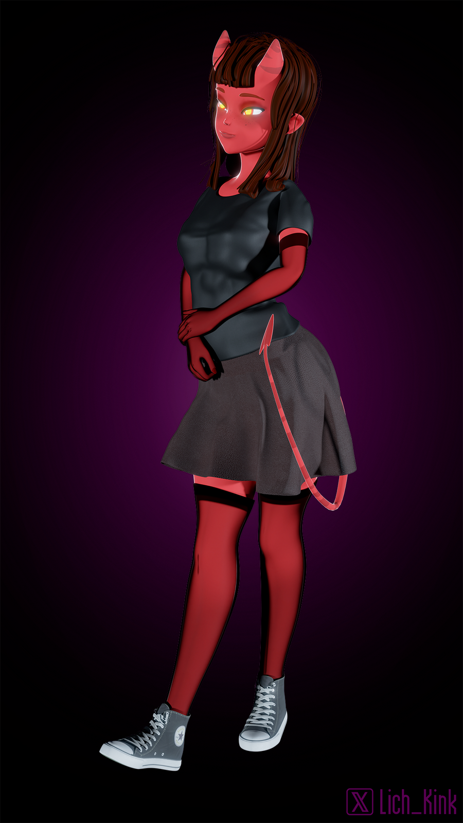 Meru the succubus #6 by LichKink on DeviantArt