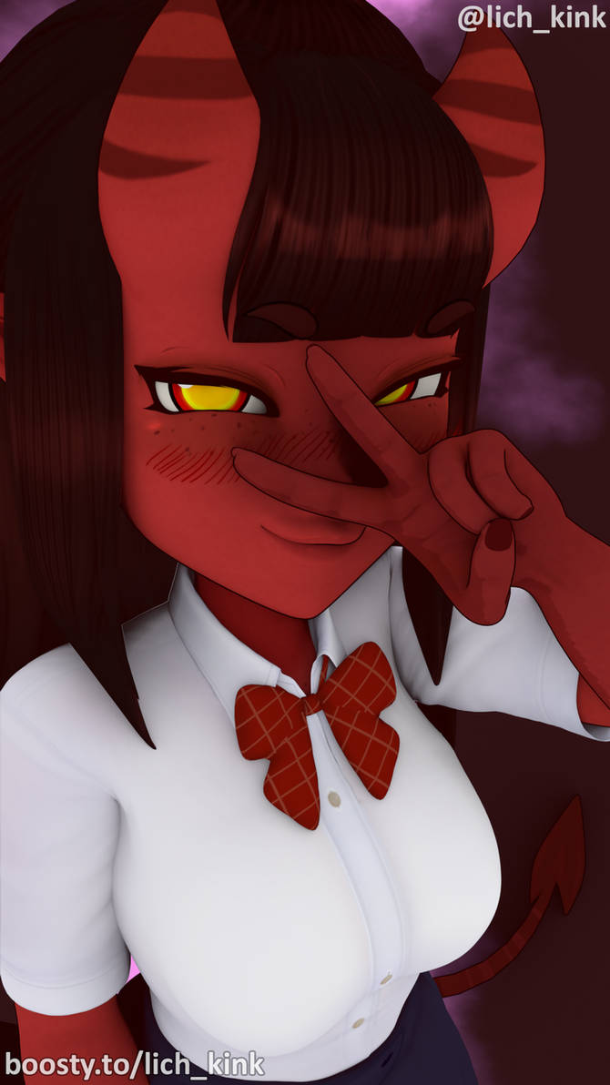 Meru Clicker Meru the Succubus #25 by LichKink on DeviantArt
