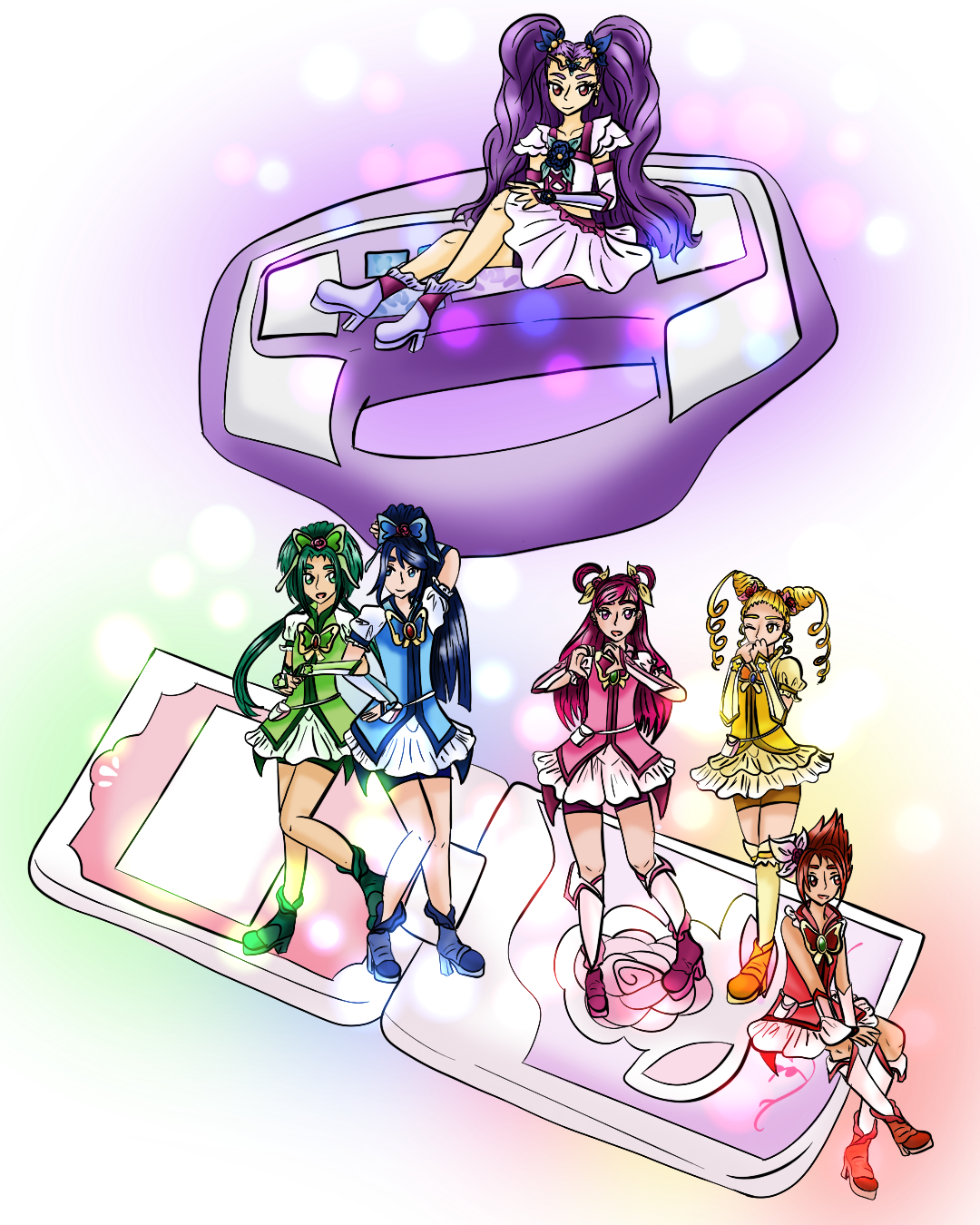 Yes Precure 5 Gogo Fanart By Witchykittyarts On Deviantart Yes Precure 5 Gogo Fanart By Witchykittyarts On Deviantart