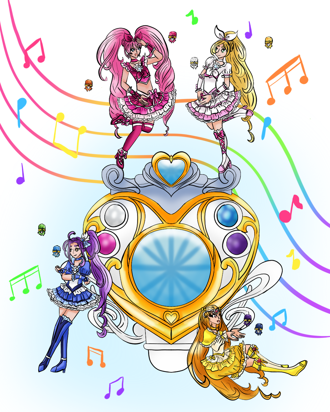 images Suite Precure Fanart suite precure fanart by witchykittyarts
