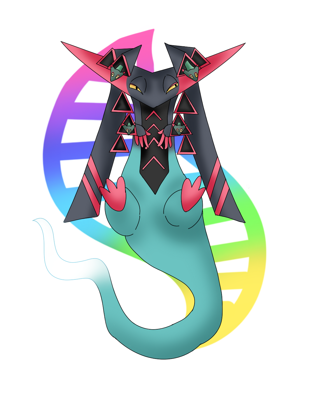 Mega Dragapult By WitchyKittyArts On DeviantArt mega-dragapult-by-witchykittyarts-on-deviantart