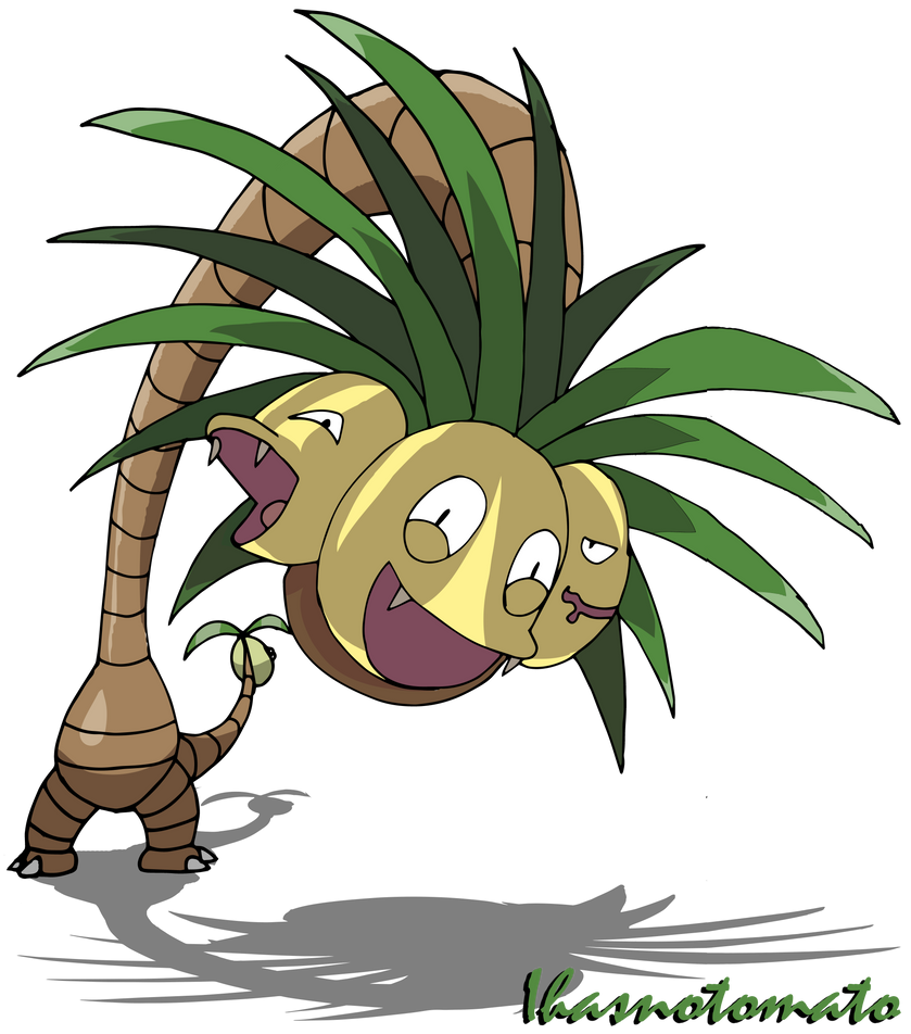 Pokemon Fanart: Alola Exeggutor by ihasnotomato on DeviantArt