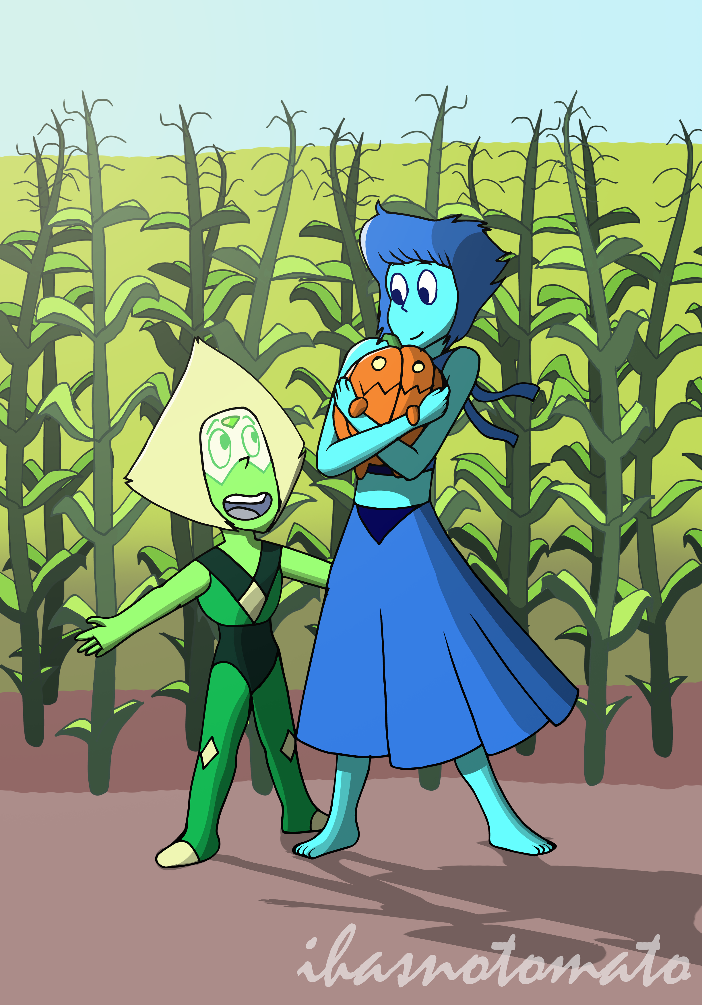 Steven Universe Fan art: Gem Harvest