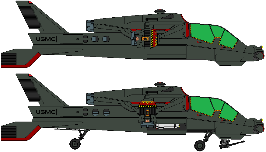 AV-139 CAS Gunship Woodland Scheme