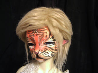 Tiger Anthro BJD mod