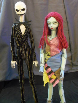 FOR SALE: Jack and Sally BJD pair