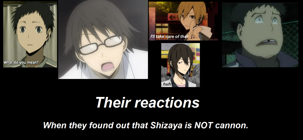 Shizaya motivational poster