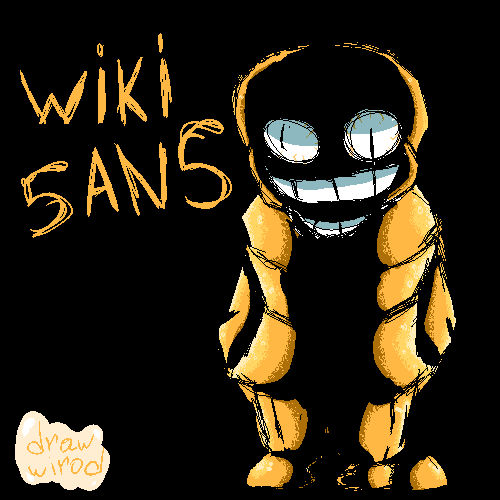 Wiki Sans Art by TblkBa11 on DeviantArt