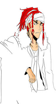 Renji lineart II w.i.p 5