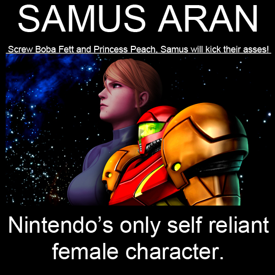 Samus Aran Demotivational