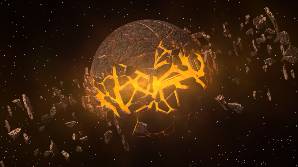 Planet Exploding by rfoor on DeviantArt