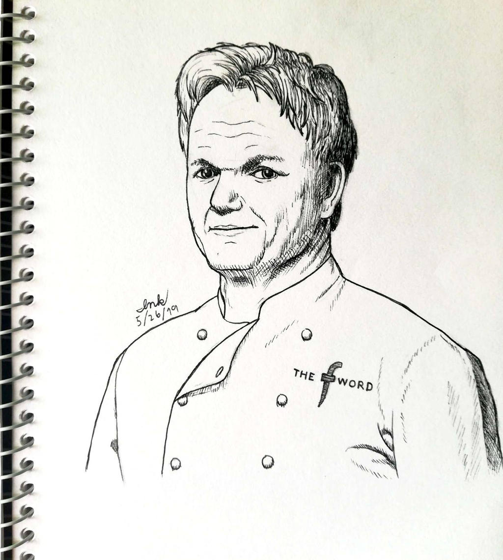 Gordon Ramsay by farmer-Ink on DeviantArt