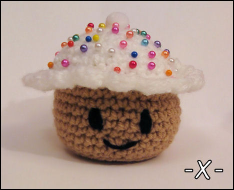 Cupcake Pincushion Crochet