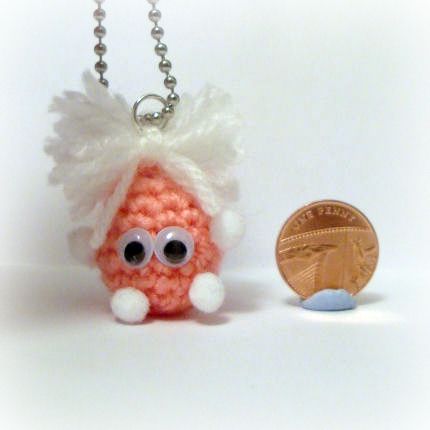 Tiny Eggbert Keyring