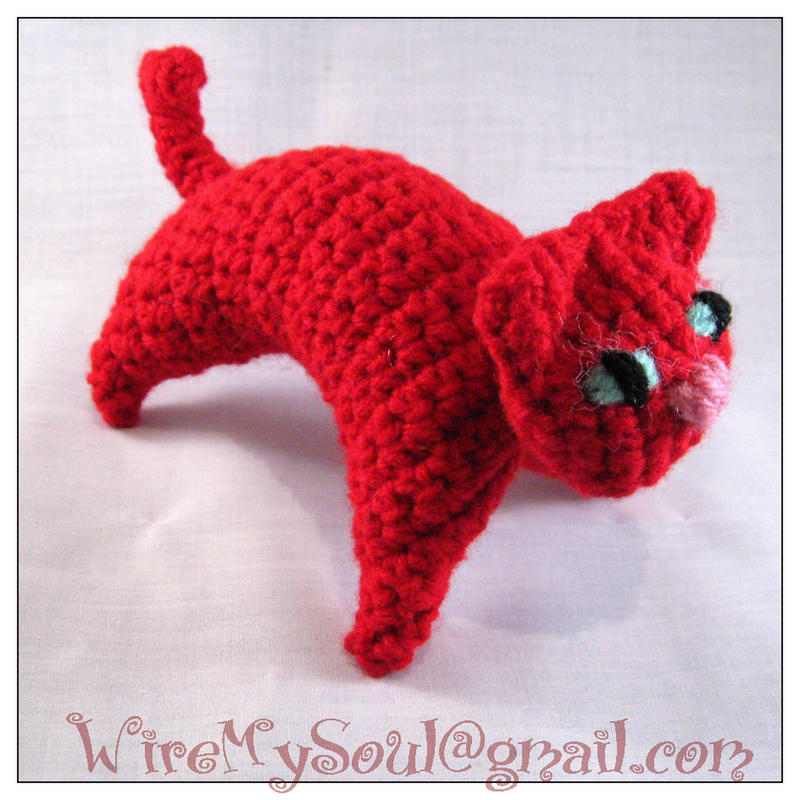 Crochet Cat 'Tyler'