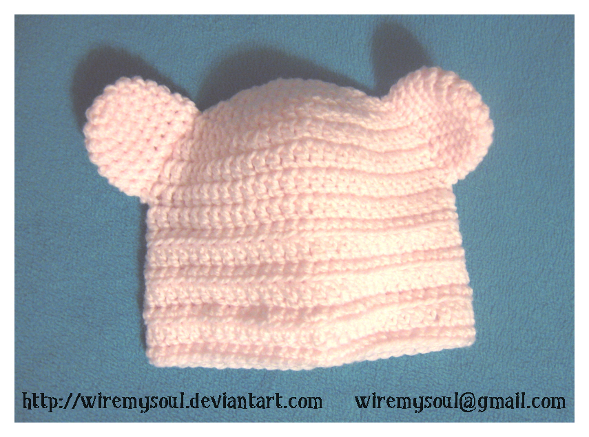 Pink Bear Beanie