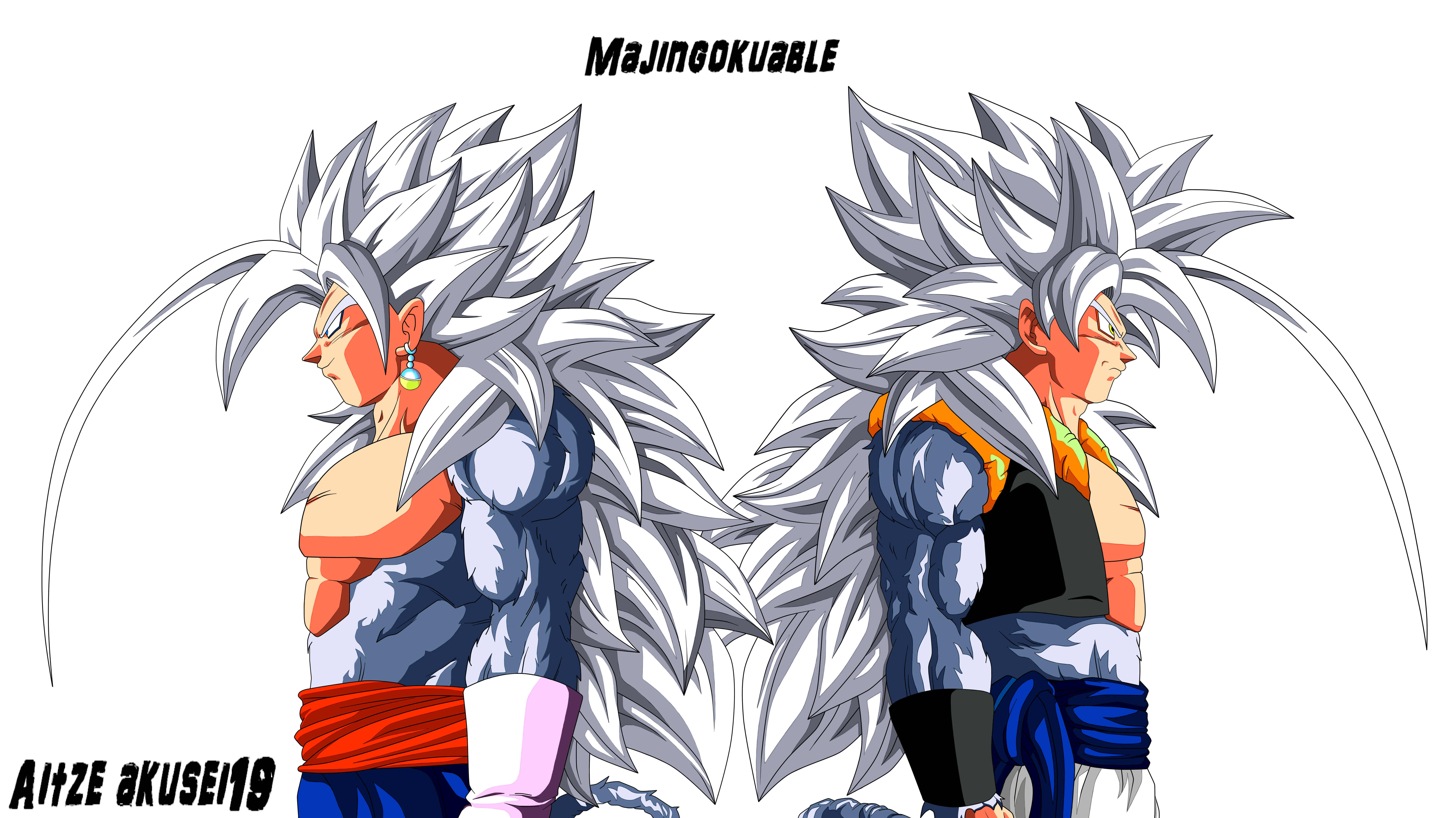 Gogeta on X: #Goku #Vegeta #Gohan #SSJ5  / X