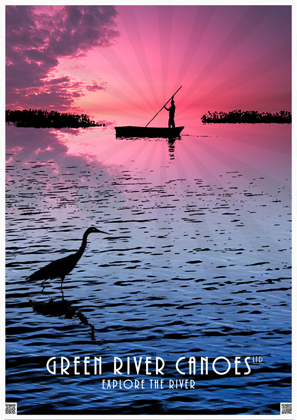 Canoeing on Lake Maracaibo by houselightgallery