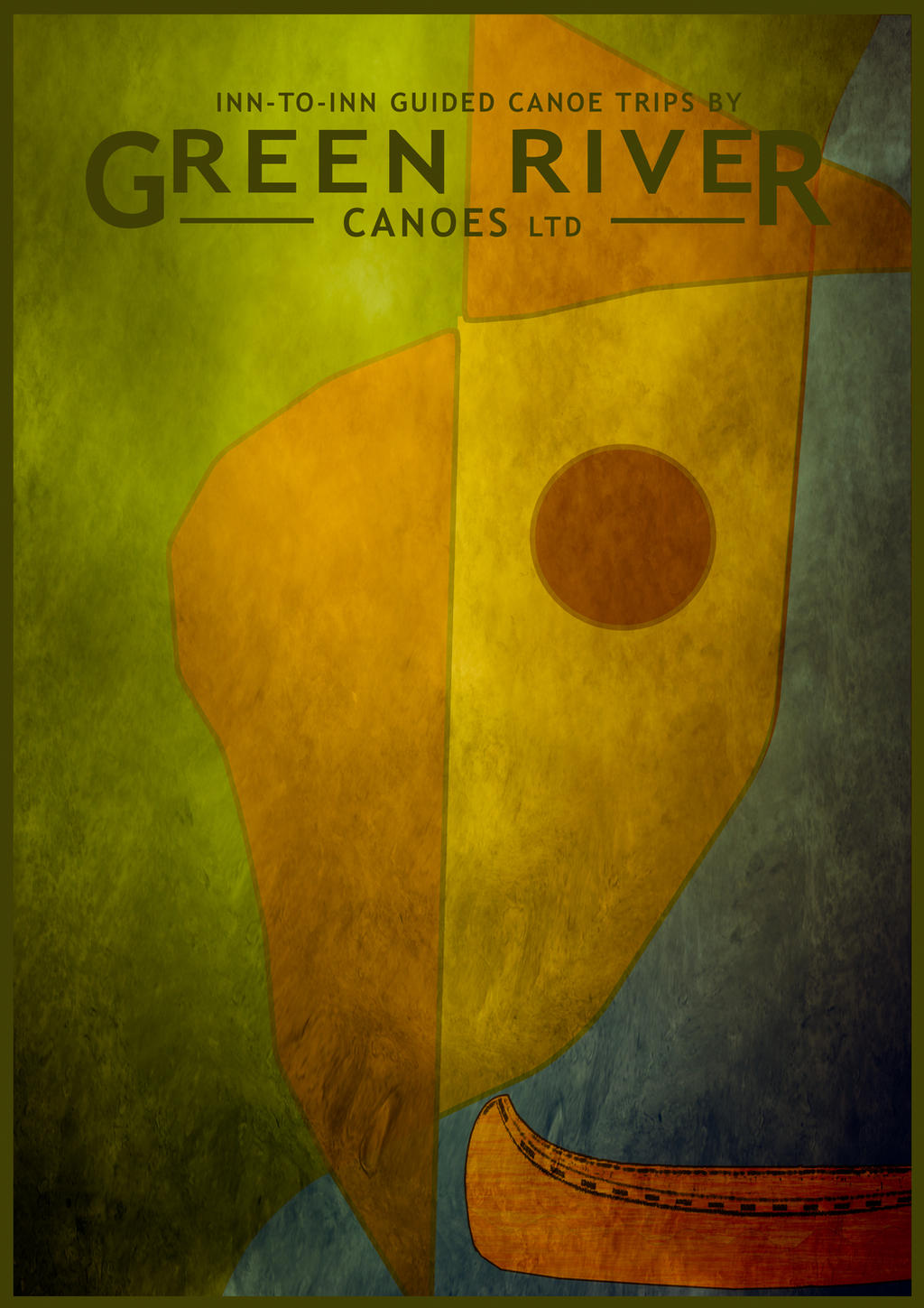 Green River Canoes Paul Klee Poster