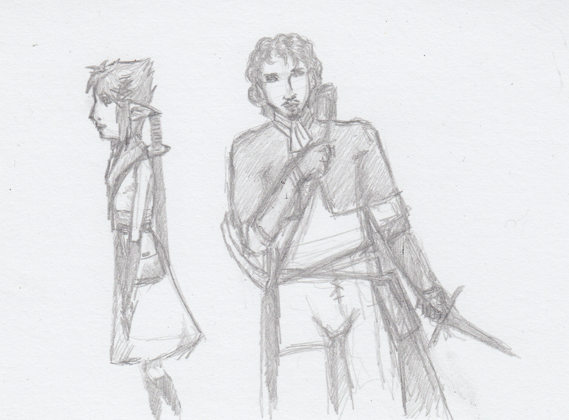 Sketch - Saeril and Hamnet