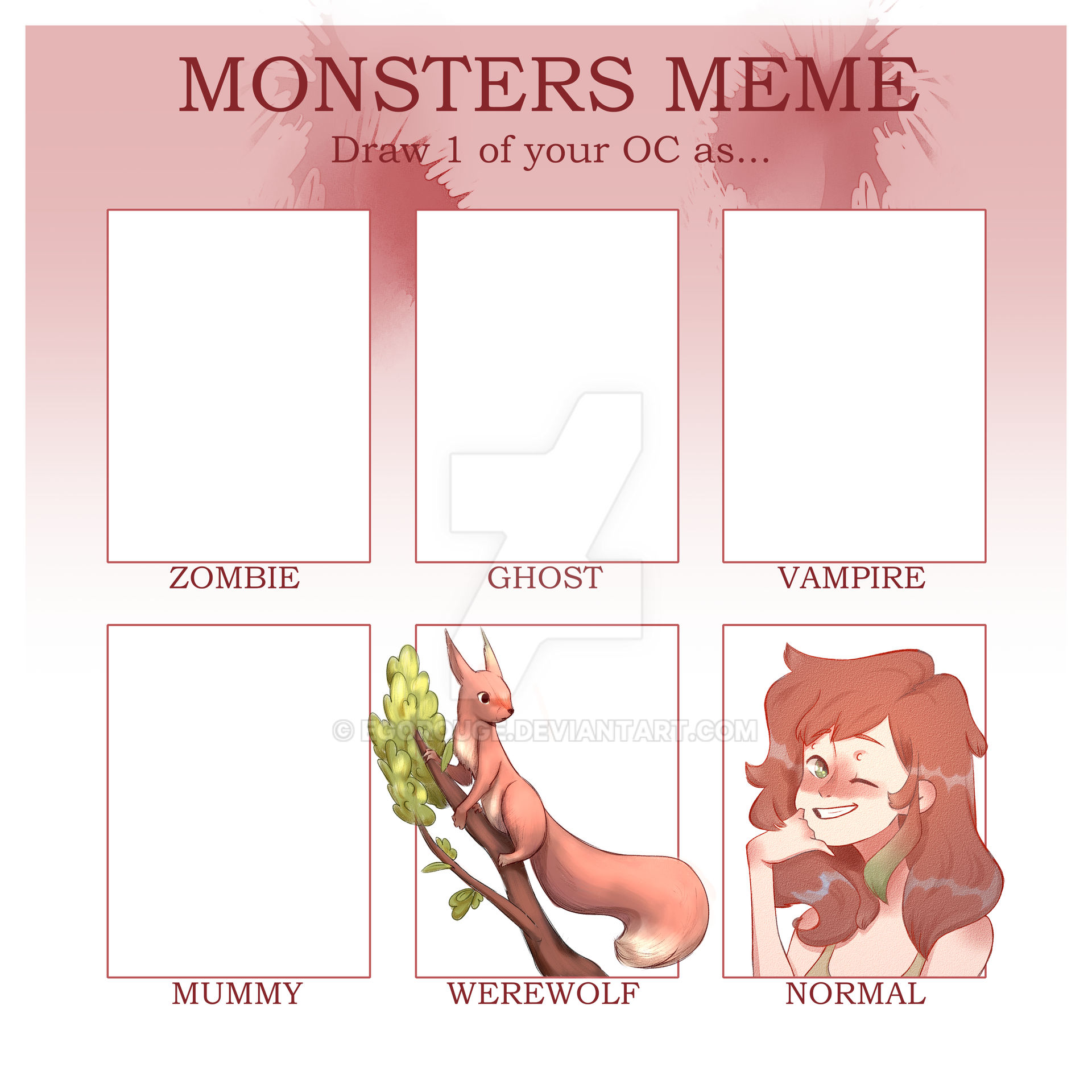 Monster Mem Monsters Meme by EgoRouge on DeviantArt