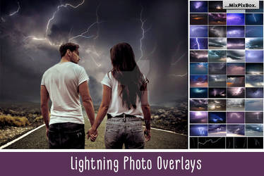 Lightning Photo Overlays