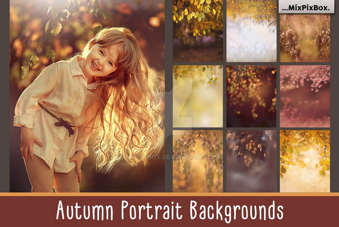 Fill Portrait Backgrounds Autumn Portrait Backgrounds by MixPixBox on DeviantArt