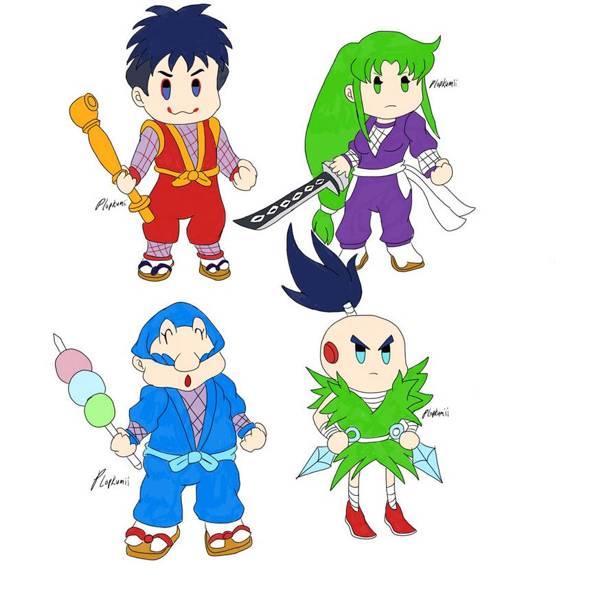 Mystical Ninja Starring Goemon: FE Heroes Style by Cactuar-Sauce on ...