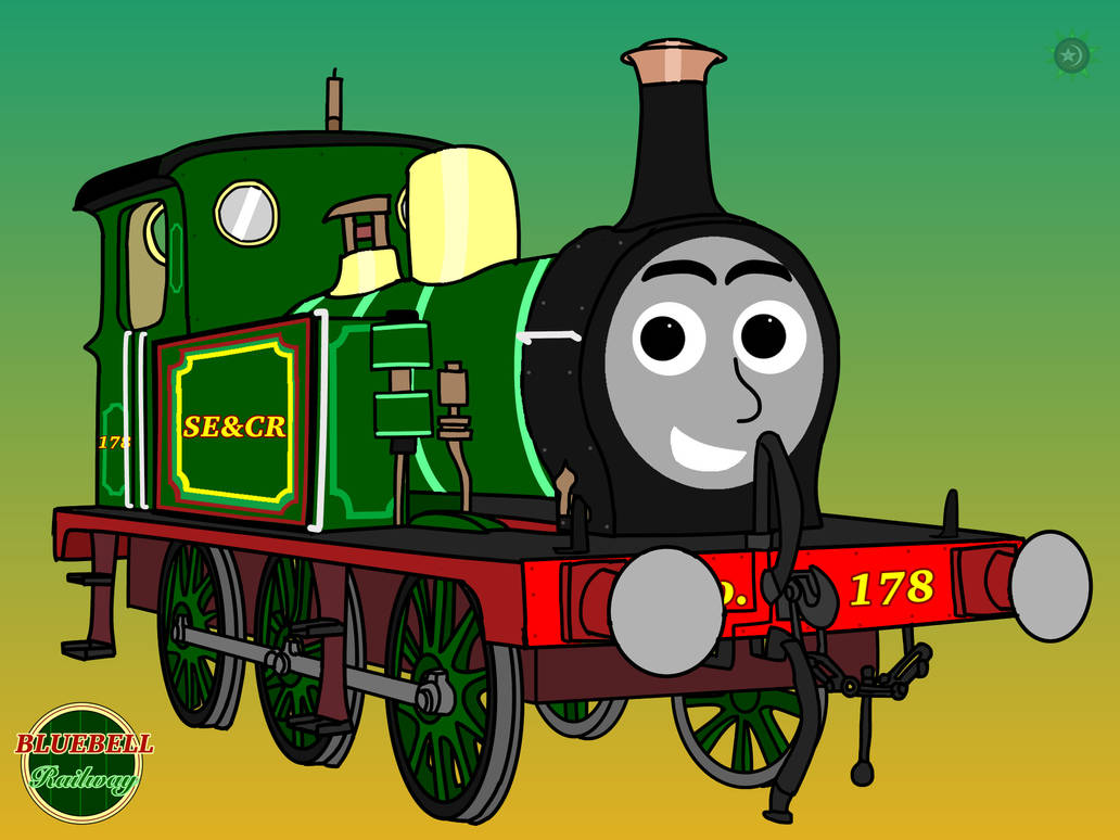 Secr R Class Sage the SECR P Class 0-6-0t Steam Locomotive by AllahArt7 on DeviantArt