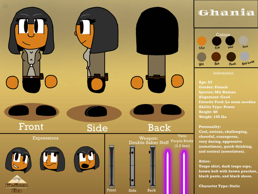 Ghania Api Ghania reference sheet by AllahArt7 on DeviantArt