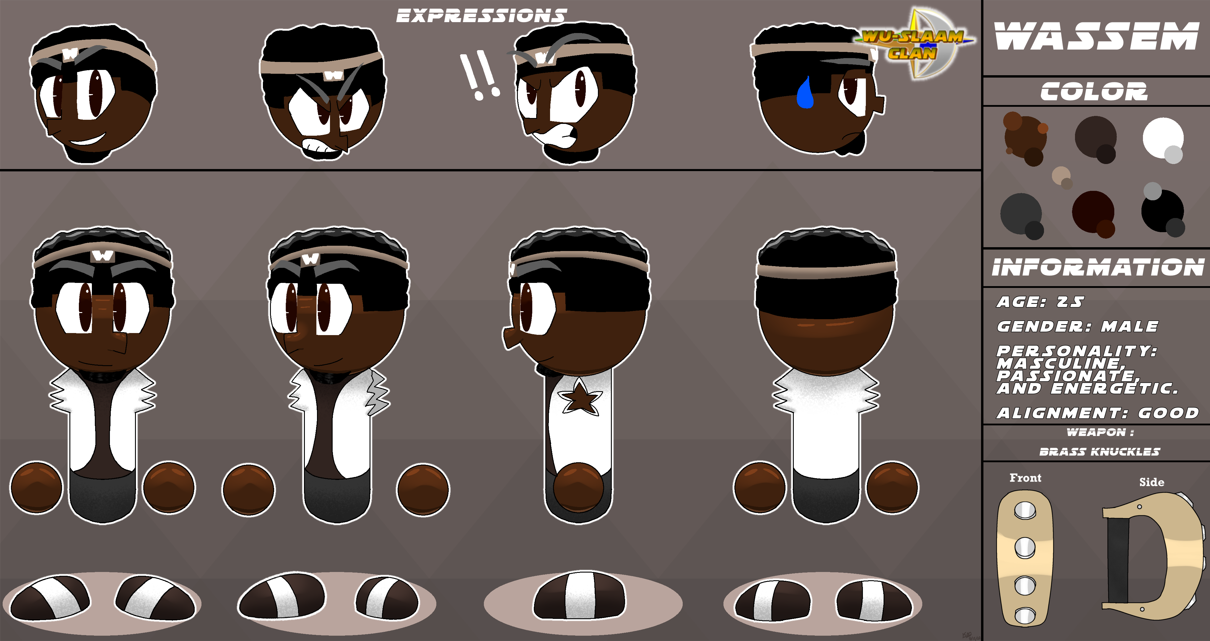 Wassem U Wassem Reference Sheet by AllahArt7 on DeviantArt