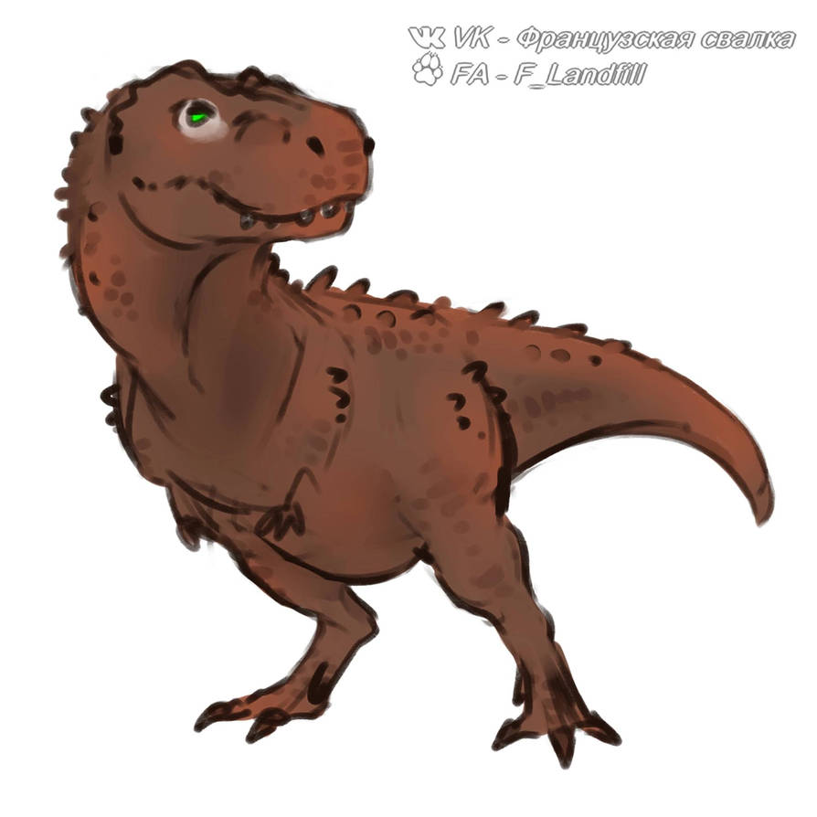 Chibi t-rex by FLandfill on DeviantArt