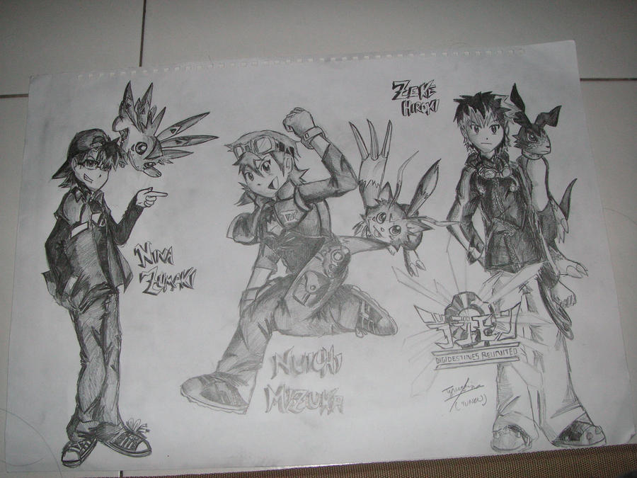 Digimon Drawings by Zumaki97 on DeviantArt