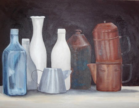 'Bottles' Still Life