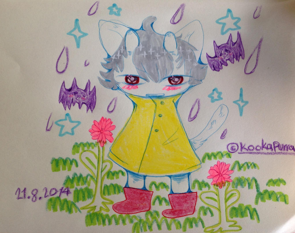 Lala sinign my song in the rain