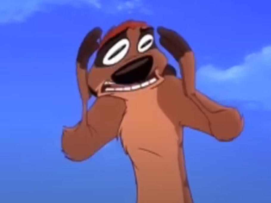 Grumpy Timon Never pause on Timon #4 by OfficialCarlaHeather on DeviantArt