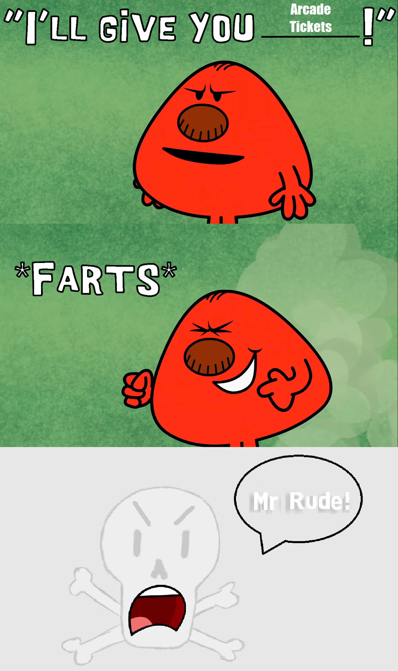 Skull Rude Cartoon Network Skull says Mr Rude by JeovanyNetwork1992 on DeviantArt