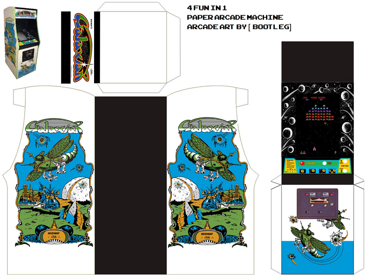 Paper Arcade: 4 Fun in 1 by JeovanyNetwork1992 on DeviantArt