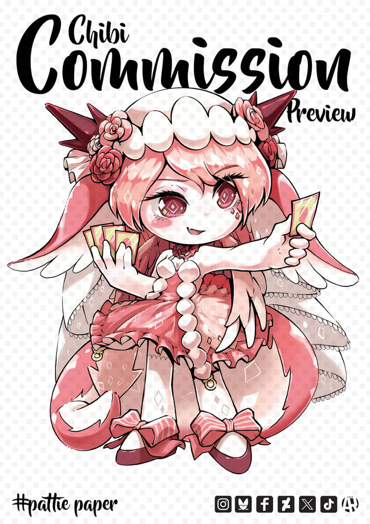 Position Paper Examples Chibi Preview: Commission Chibi by PattiePaper on DeviantArt