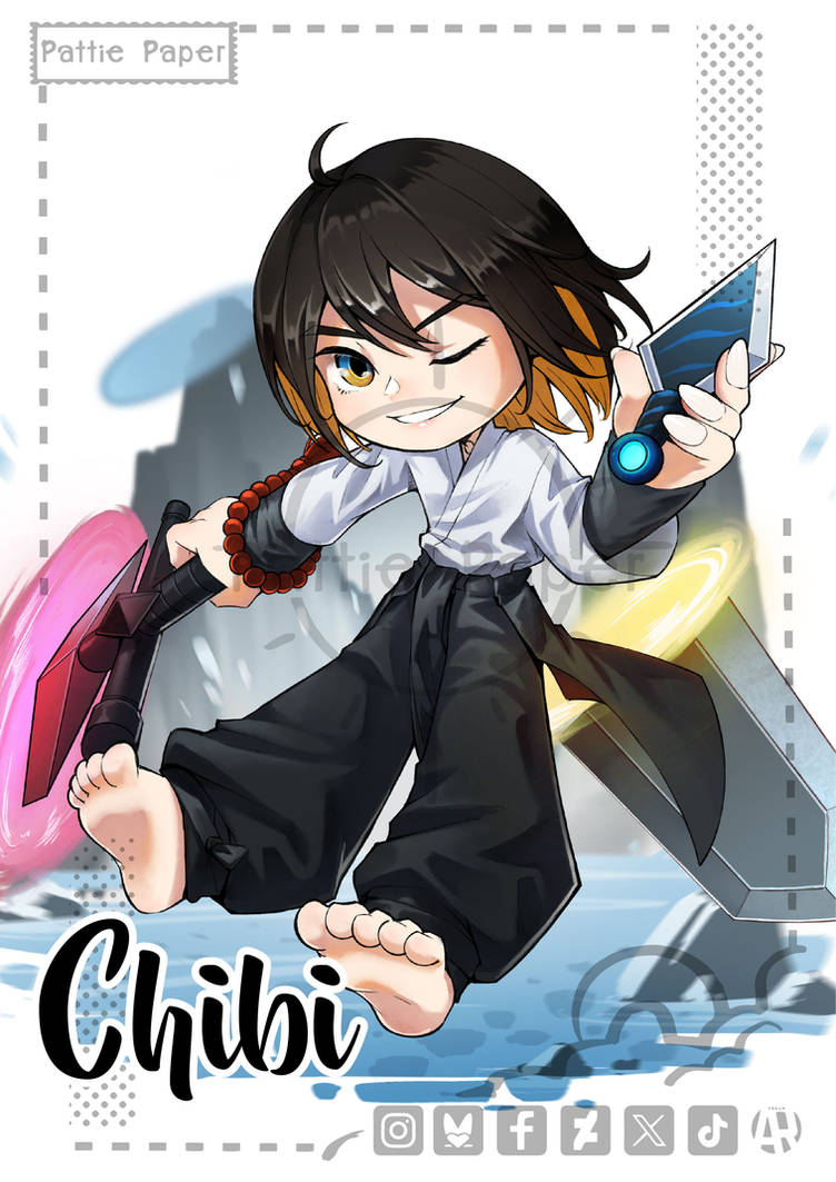 Position Paper Examples Chibi Preview: Commission Chibi by PattiePaper on DeviantArt