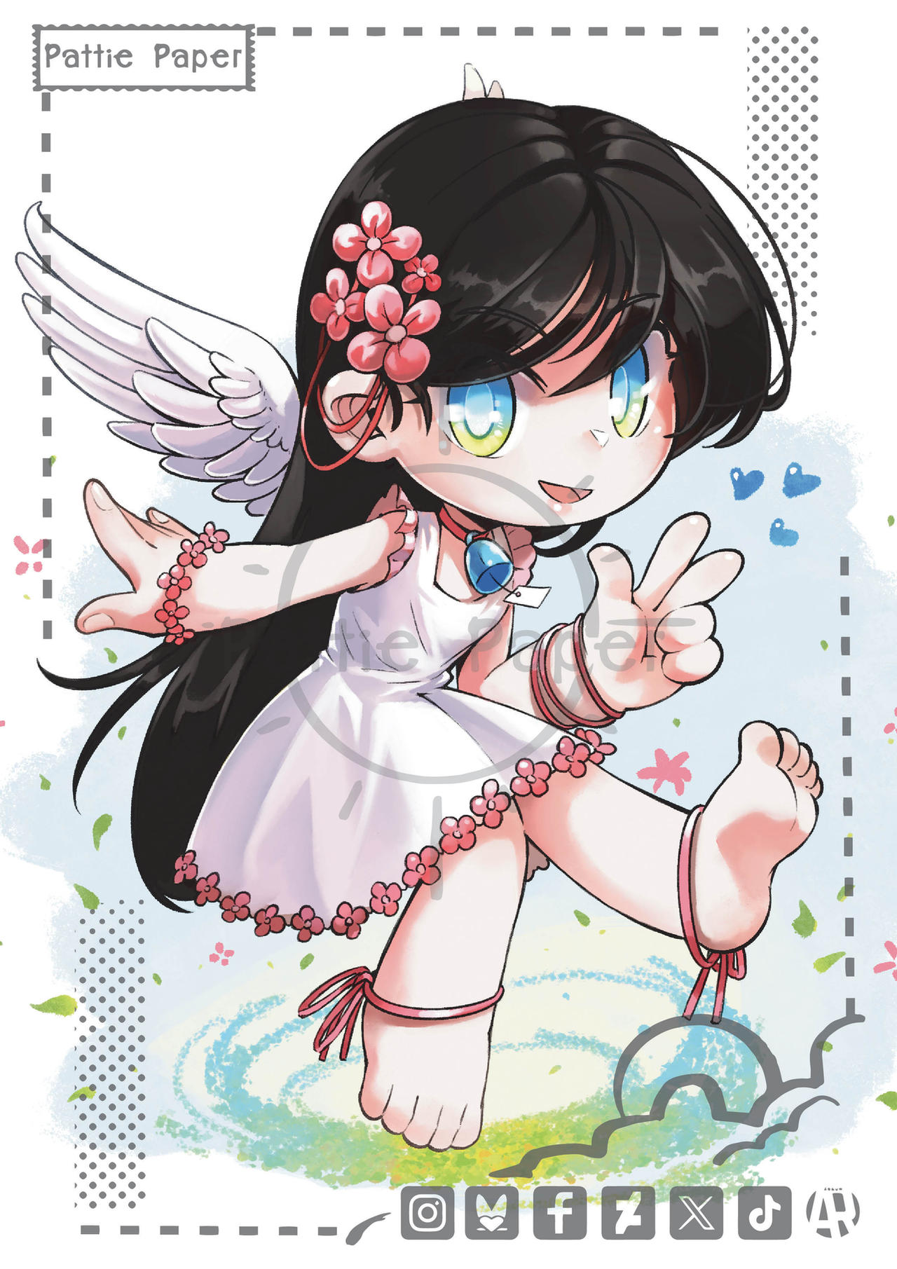 Position Paper Examples Chibi Preivew: Commission Chibi by PattiePaper on DeviantArt