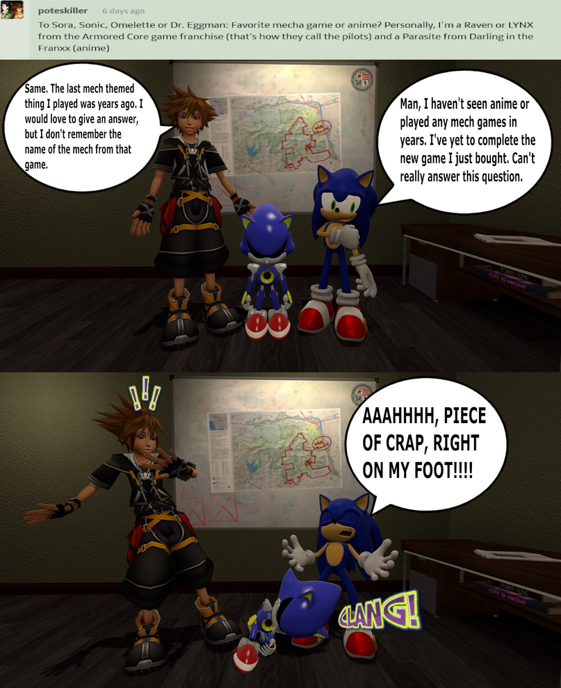 Ask Rotty, Sonic, And Sora Question 182 by BlueStarKnight on DeviantArt