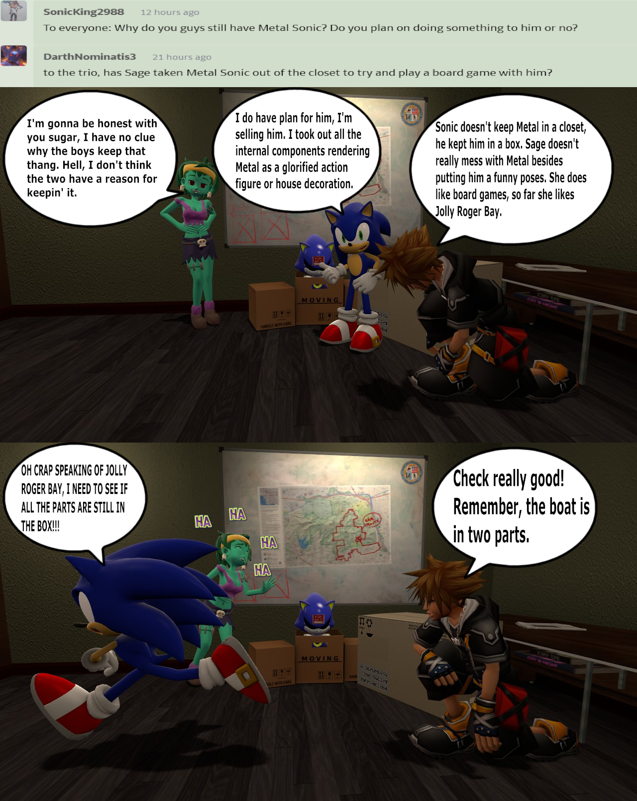 Question about Metal Sonic.