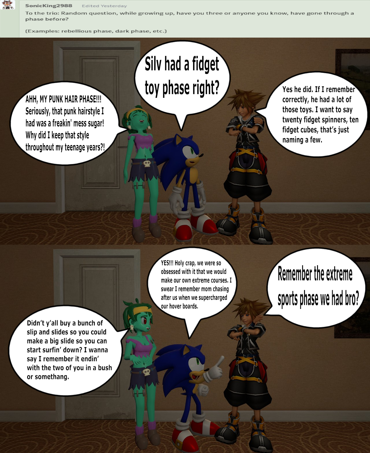 Ask Rotty, Sonic, And Sora Question 445 by BlueStarKnight on DeviantArt