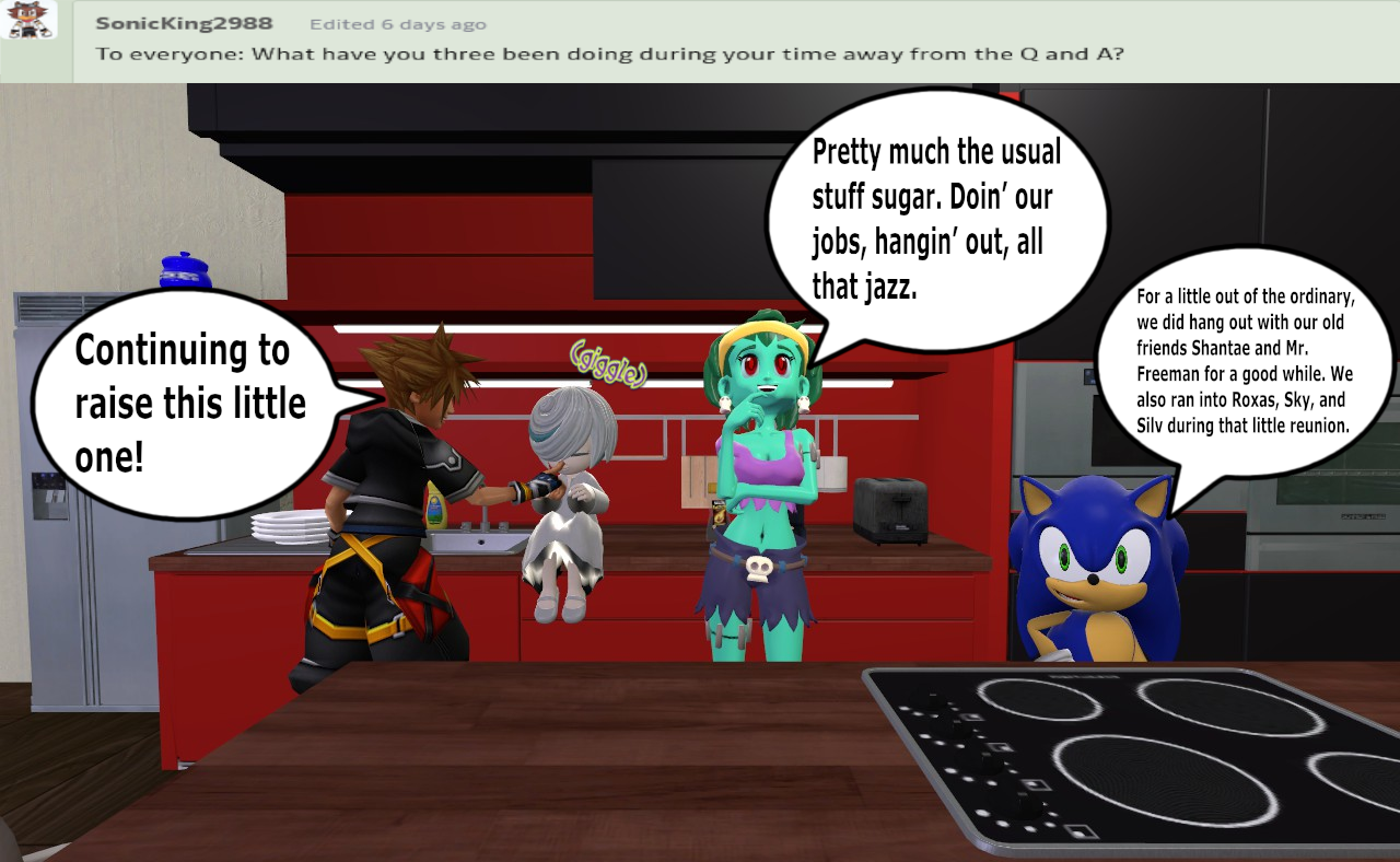 Ask Rotty, Sonic, And Sora Question 461 by BlueStarKnight on DeviantArt