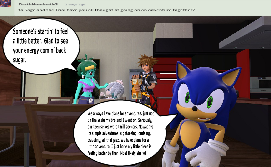 Ask Rotty, Sonic, And Sora Question 519 by BlueStarKnight on DeviantArt
