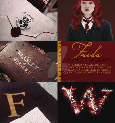 Aesthetic~ Freda Weasley